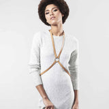 MAZE · 8 Harness Brown TESTER · Bijoux Indiscrets Tester