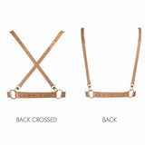 MAZE - X Harness Brown TESTER · Bijoux Indiscrets Tester