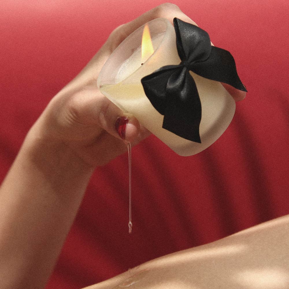Kissable Massage Candle · Soft Caramel Sea Salt