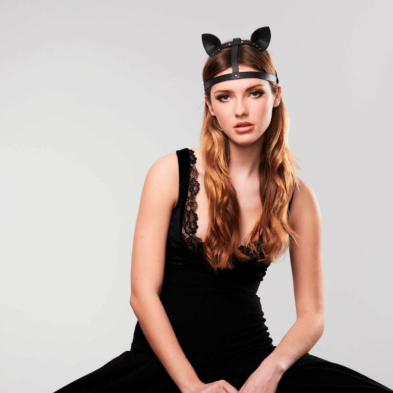 MAZE · Head harness with cat ears Black, 1 · Bijoux Indiscrets