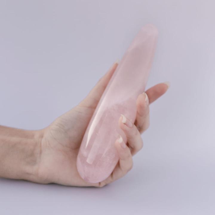 Saktion Rose Quartz Wand Crystal Wand Pelvic Floor Bijoux Indiscrets Saktion Rose Quartz Wand Crystal Wand Pelvic Floor Bijoux Indiscrets