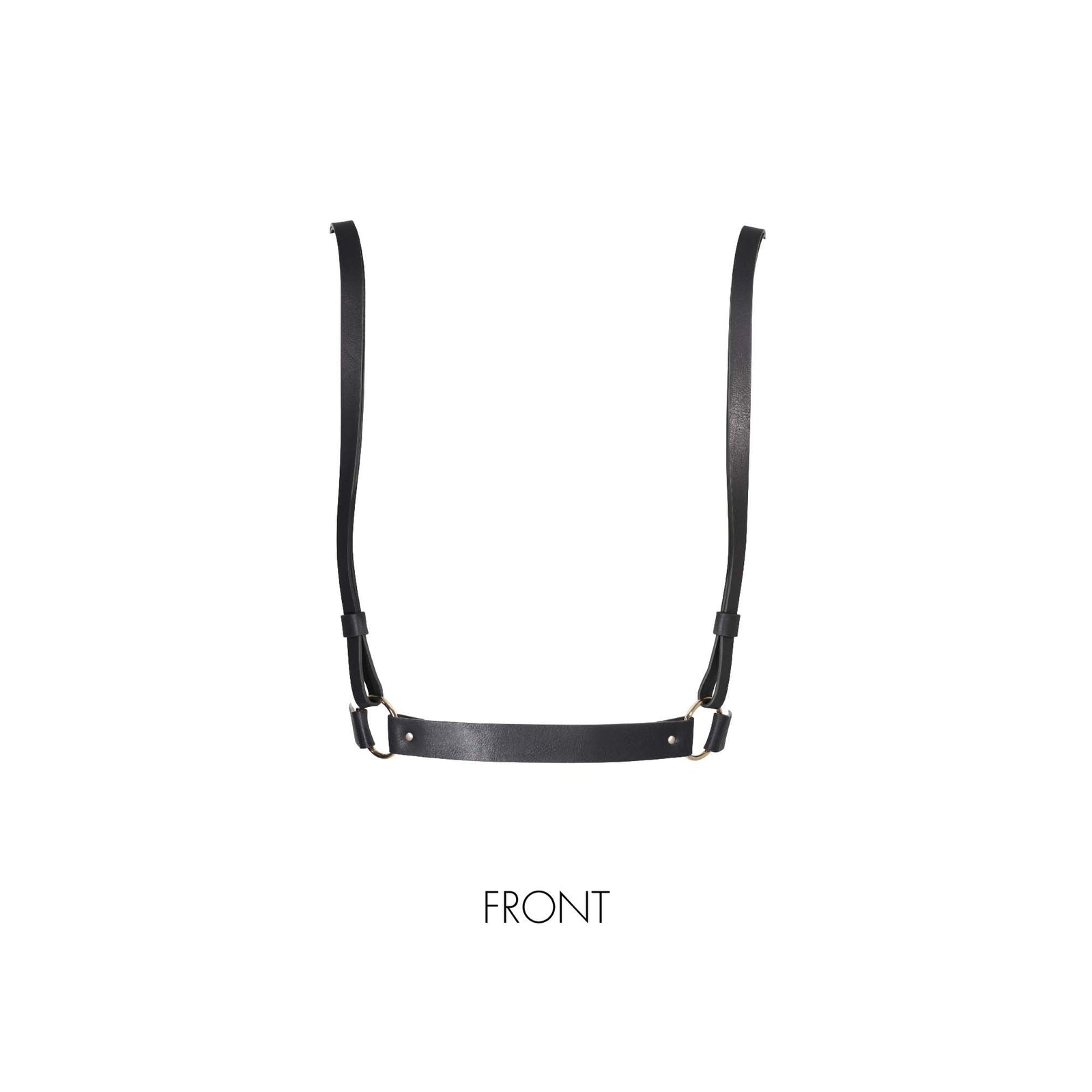 BLK. HARNESS by Bijoux Indiscretes The Maze Collection Maze X Harness by Bijoux Indiscrets main image 2